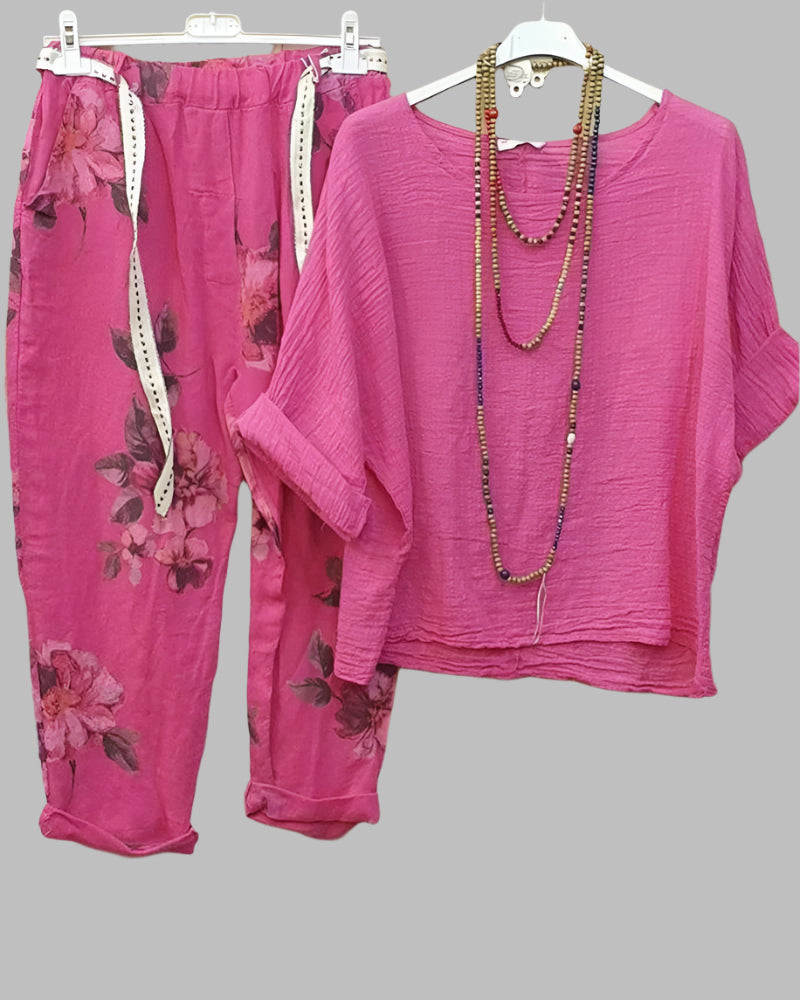 Norah - Casual Bloemen Outfit voor Vrouwen