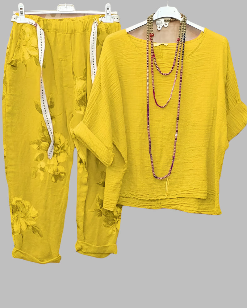 Norah - Casual Bloemen Outfit voor Vrouwen